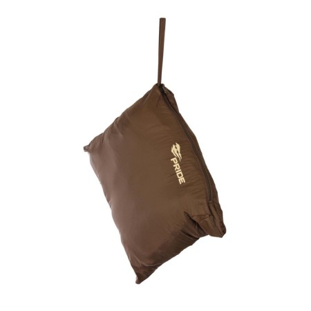 Jacket with hood men's Pride Mangust, nylon, brown, rr 48-50 growth 170-176-14