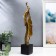 Souvenir Polystone Series Musicians "Smugusist" Gold 47x8x8 cm