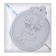 Christmas tree decoration for painting "Deer" 4 pcs., Brush