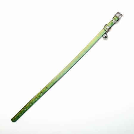 Rainbow varnish collar, 30 x 1 cm, red-3