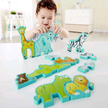 Puzzle alphabet "Animal Parade"-2
