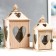 Climber tree "Lantern House with Hearts" set 2 pcs 28x14.5x14.5; 38x19.5x19.5 cm