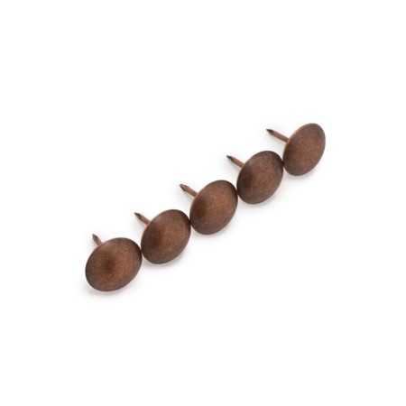 Tundra nails, decorative, 19x22 mm, copper, 50 pcs-12