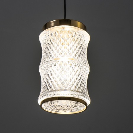 Lamp Bayerlux "Alto" LED 10W gold 9x9x45 cm-4