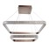 Causteen with PDU 1509/2CF LED 90W 3000-6000k coffee 60x60x104 cm Bayerlux