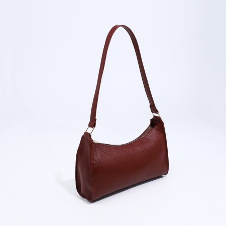 Baget bag with zipper, redhead-1