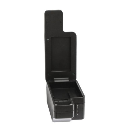 Armrest, 5 USB, USB 1 m, skin Pu, black-4