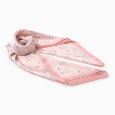 Women's scarf minku rr 70*70 cm, col. pink