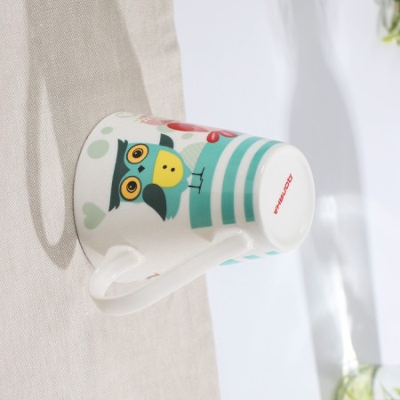 Porcelain shade "Owls", 320 ml-3