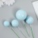 Decor for creativity "Blue Balls" d = 2; 3; 3.5 and 4 cm set 20 pcs