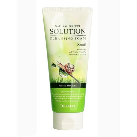 Face foam with mucin extract Deoproce Snail 170 grams