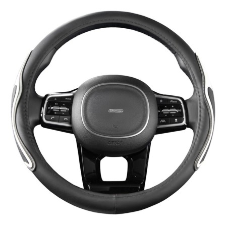 SkyWay braid, eco-leather, Combo-13 m, black and white, S01102475-9