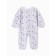 Children's overalls with scratches "Bunny", white/pink color, height 62