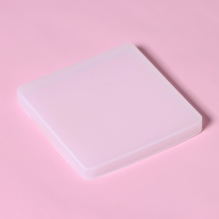 Mold Dolyana "Square", silicone, 10.5 × 10.5 × 1.2 cm-3