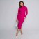 Women's costume (jumper/skirt), fuchsia color, one size (46-50)