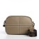 Female bag, cross-body, on lightning, khaki color