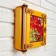 Klyn - a picture, wooden "poppies", 20 x 20 x 6 cm