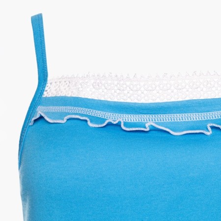 Night shirt female, the color of the cornflower, size 54-6