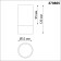 SLIM lamp, 9W GU10, black color