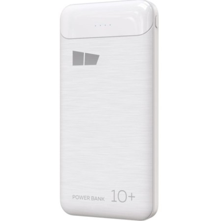 External battery More Choice PB33-10, 10,000 mAh, 2xusb, 2.1 a, white-1
