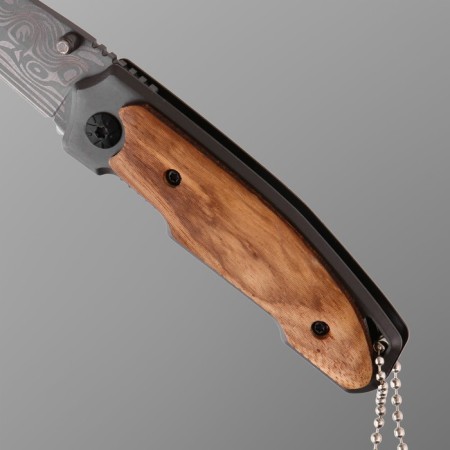 Folding "slope" 15.3cm, blade 63mm/2.8 mm, handle of wood-1