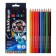 Pencils 12 colors Erichkrause Kids Space Animals, trihedral, wooden, euro suspension