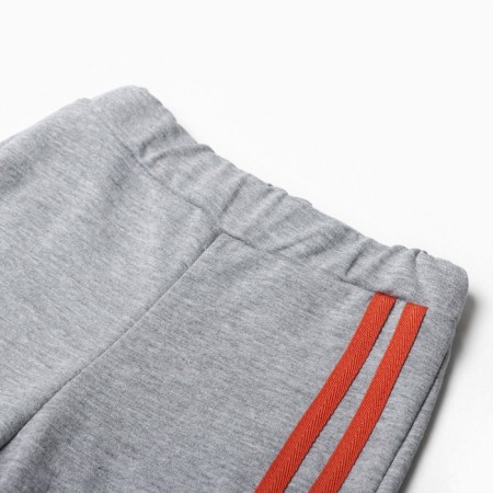 Kit for children (sweatshirt/pants), brick color, height 86 cm-3