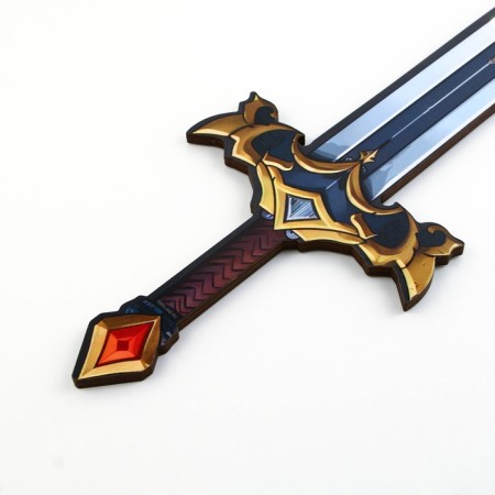 Wooden weapons, children's souvenir "pantry", sword, 13.8 x 42 cm-2