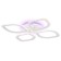 LED ceiling LED with Ambrella Light, Original, FA4501, 4XLED, 75 W, 5625LUM, 3000-6400K, white color, white