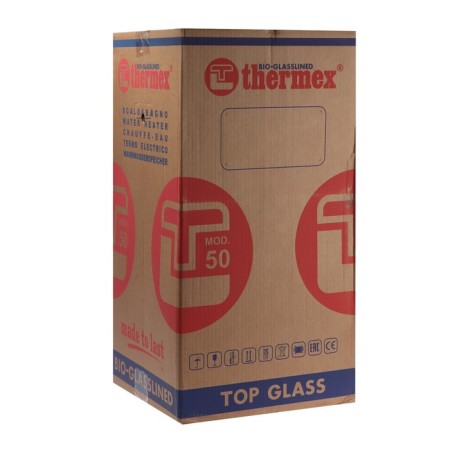 Thermex Titaniumheat 50 V Slim water heater, cumulative, round, biosteclofarfort, 50l-6