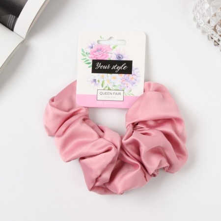 Hair gum "Orbit" color, 13 cm, pink-1