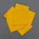 Foil for sweets 10*10cm 100pcs, lemon gold, texture No. 2