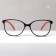 Finished glasses FM 382 C1, the color is red-black, +2