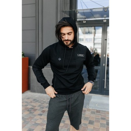 Jumper male ise, size 50, black color-1