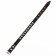 Leather collar on synthetic winterizer, decorated, 55 x 2.5 cm, Osh 35-45 cm, black