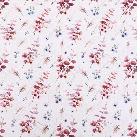Glossy packaging paper "watercolor flowers", 1 sheet, 70 × 100 cm-5
