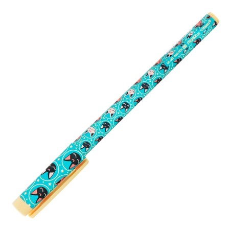 Ballic handle 0.7mm blue oil, vinson Corps Softtach with a pattern (barcode on a piece) 1053441-1