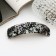 Halfish hair clip "Toliman" abstraction, 8 cm