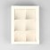 Box for 6 sweets with cells "White", 10 x 14.5 x 3 cm