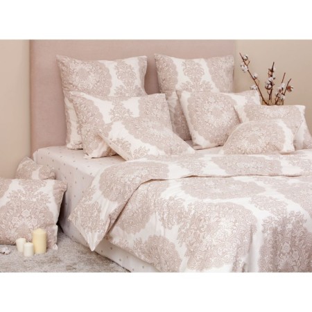 Bedding euro "Sicily Sand", size 220x240 cm, 200x220 cm, 70x70 cm - 2 pcs, 50x70 cm - 2 pcs-1
