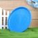 Frisby "Football", thermoplastic rubber, 23 cm, blue