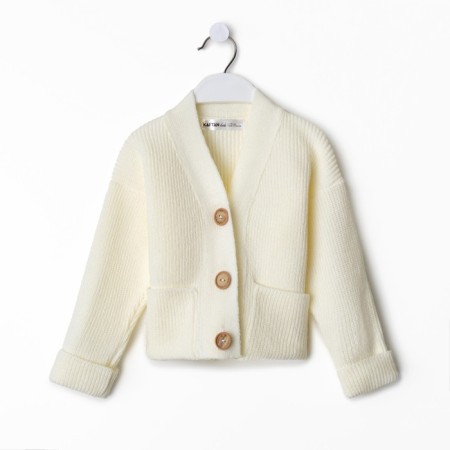 Cardigan Children's KAFTAN, p. 36 (134-140 cm), milk-2