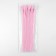 Lightning secret, No. 3, non -proceeding, locking machine, 25 cm, pink color