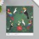 Scrapbooking paper bilateral "parrots, flamingos and zebra" density 180 grams set 10 pcs 15.5x1