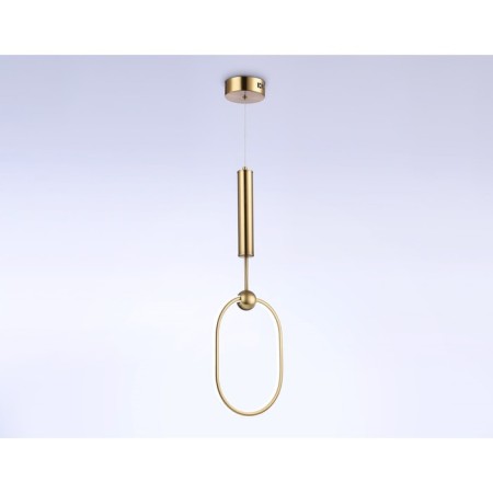 LED LED suspended with a remote control Ambrella Light, Line, FL10578, LED, 56 W, 4200LUM, 3000-6400K, Brass color-1