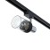 TRUKOL LOMK "Anabel" E14 40W Black-Chromovy 16x8x18cm