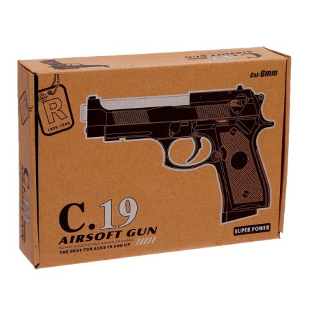 Pistol Beretta S.T.A.R.S, with metal elements-4