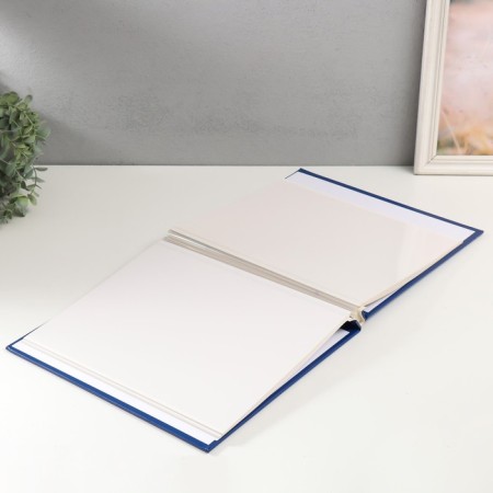 Photo album magnetic 20 sheets "Harmony" Blue 32.5x2.5x33.5 cm-2