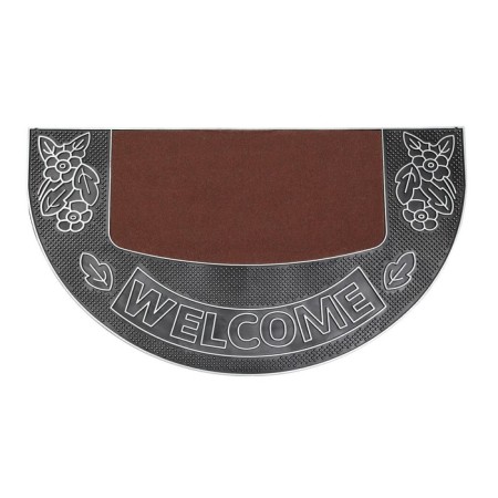 Rug -shaped semicircular shade of Welcome, 40 × 70 cm, color mix-10