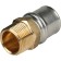 The coupling press Stout SFP-0001-003426, 3/4 "x 26 mm, external threads, brass